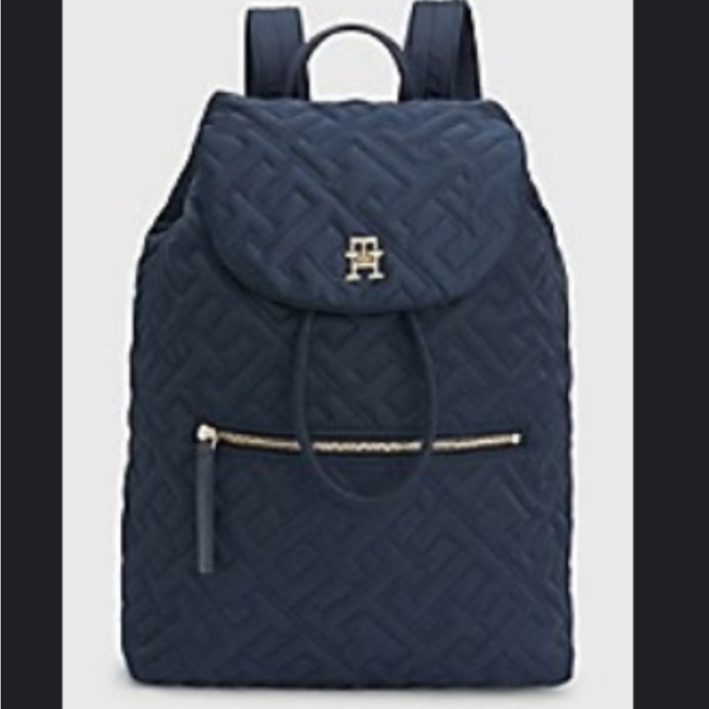 Tommy Hilfiger navy backpack